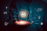 Graphic showing business areas that AI could benefit. West Financial Services.