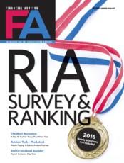Financial Advisor RIA Survey and Rankings Magazine July 2016