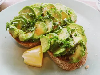 Avocado toast. West Financial Services.